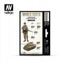 ZESTAW 6 FARB VALLEJO MC WW II US ARMOUR 70203