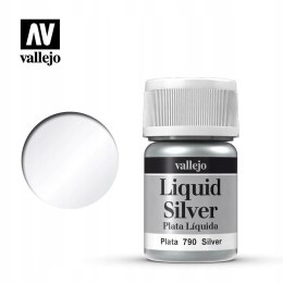 FARBA VALLEJO LIQUID GOLD 35 ML 70790 SILVER