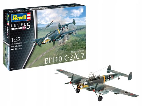 Model do sklejania REVELL Messerschmitt BF110-C7