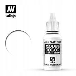 VALLEJO FARBA MODEL COLOR 001 WHITE 70951