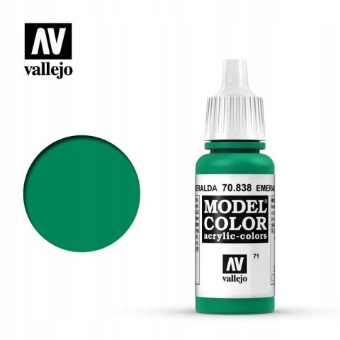 VALLEJO FARBA MODEL COLOR 071 EMERALD 70838