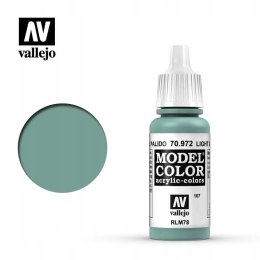 VALLEJO FARBA MODEL COLOR 107 LIGHT GREEN BLUE 972