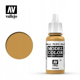 VALLEJO FARBA MODEL COLOR 121 YELLOW OCHRE 70913