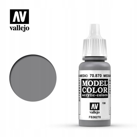 VALLEJO FARBA MODEL COLOR 158 MED. SEA GREY 70870