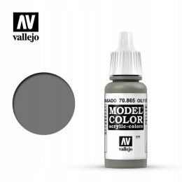 VALLEJO FARBA MODEL COLOR 177 OILY STEEL 70865