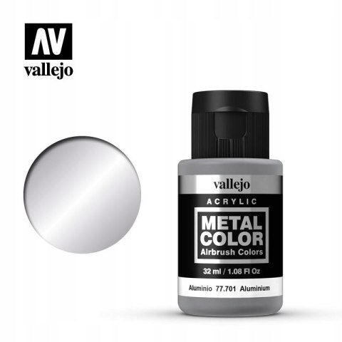 VALLEJO METAL COLOR 32ML ALUMINIUM 77701