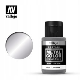 VALLEJO METAL COLOR 32ML SILVER SREBRO 77724