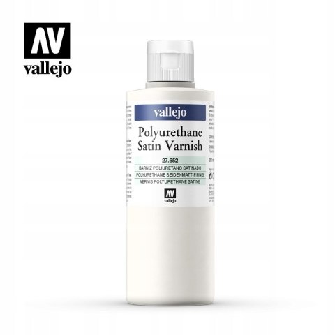 VALLEJO POLYURETHANE SATIN VARNISH 200 ML 27652