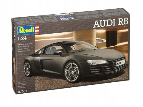 MODEL DO SKLEJANIA AUDI R8 BLACK 1:24