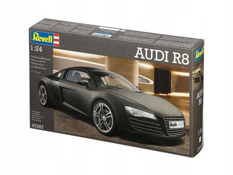 MODEL DO SKLEJANIA AUDI R8 BLACK 1:24 MODEL DO SKLEJANIA AUDI R8 BLACK 1:24