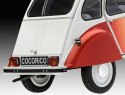 MODEL DO SKLEJANIA CITROEN 2CV COCORICO 1:24