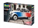 MODEL DO SKLEJANIA CITROEN 2CV COCORICO 1:24