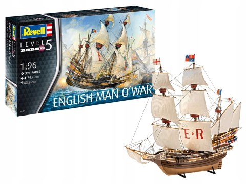 MODEL DO SKLEJANIA REVELL ENGLISH MAN O'WAR 1:96