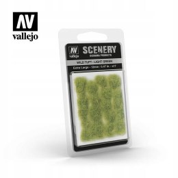 ROŚLINY VALLEJO WILD TUFT - LIGHT GREEN 12mm