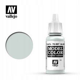 VALLEJO FARBA MODEL COLOR 171 SILVER 70997 SREBRNY