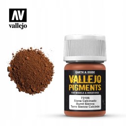 VALLEJO PIGMENT 35 ML BURNT SIENNA 73106