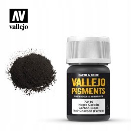 VALLEJO PIGMENT 35 ML CARBON BLACK 73116