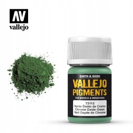 VALLEJO PIGMENT 35 ML CHROME OXIDE GREEN 73112