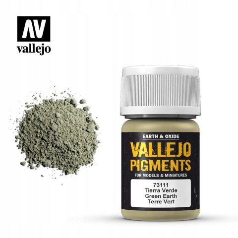 VALLEJO PIGMENT 35 ML GREEN EARTH 73111