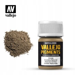 VALLEJO PIGMENT 35 ML NATURAL UMBER 73109