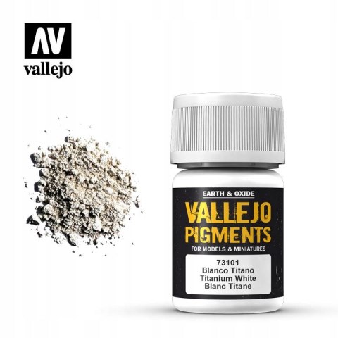 VALLEJO PIGMENT TITANIUM WHITE 35 ML 73101