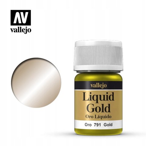 FARBA VALLEJO LIQUID GOLD 35 ML 70791 GOLD ZŁOTY