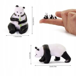 FIGURKI NA MAKIETĘ 1:87 H0 MIŚ PANDA 2 SZT