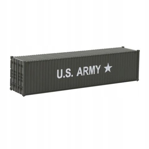 KONTENER MORSKI 40' H0 1:87 US ARMY