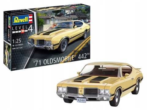 MODEL DO SKLEJANIA REVELL OLDSMOBILE 442 COPUE 1971 1:25 07695