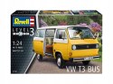 MODEL DO SKLEJANIA REVELL VW T3 BUS 1:25 ZESTAW FARBY KLEJ PĘDZEL