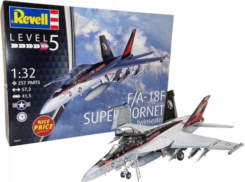 MODEL SAMOLOTU DO SKLEJANIA REVELL F/A-18F SUPER HORNET 1:32 03847