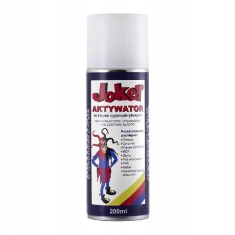PRZYŚPIESZACZ AKTYWATOR DO KLEJÓW JOKER CA 200 ml PRZYŚPIESZACZ AKTYWATOR DO KLEJÓW JOKER CA 200 ml
