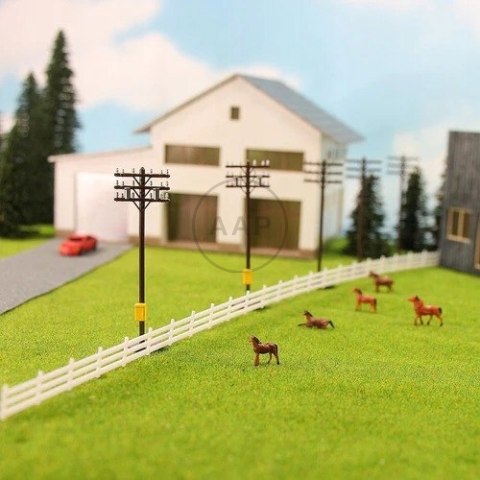 SŁUPY WYSOKIEGO NAPIĘCIA 1:150 24 szt GY18150-24