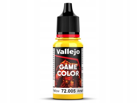 FARBA VALLEJO GAME COLOR 18 ML GOLD YELLOW 72007