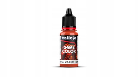 FARBA VALLEJO GAME COLOR 18 ML HOT ORANGE 72009