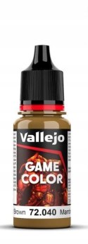 FARBA VALLEJO GAME COLOR 18 ML LEATHER BROWN