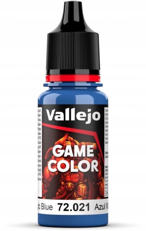 FARBA VALLEJO GAME COLOR 18 ML MAGIC BLUE 72021