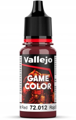 FARBA VALLEJO GAME COLOR 18 ML SCARLET RED 72012