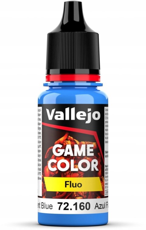 FARBA VALLEJO GAME COLOR FLUO 18 ML BLUE 72160