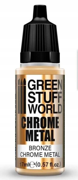 GREEN STUFF WORLD - Chrome Paint Bronze17 ML - EFEKT LUSTRA BRĄZOWY