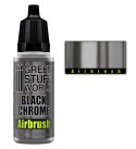 GREEN STUFF WORLD - Chrome Paint Dark Chrome 17 ML - Airbrush