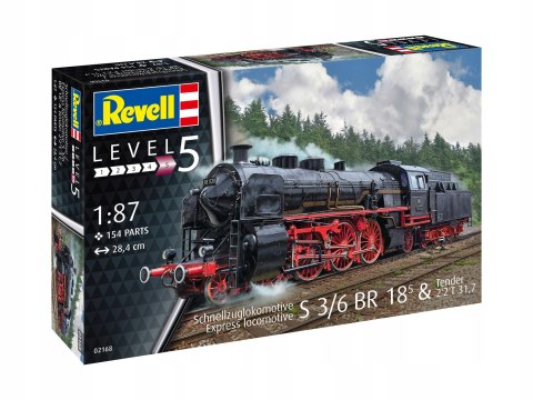MODEL DO SKLEJANIA REVELL LOKOMOTYWA S3/6 BR18-TENDER 1:87 02168