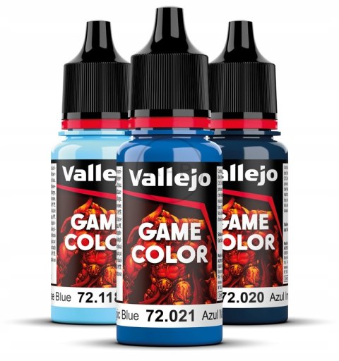 FARBA VALLEJO GAME COLOR INK 18 ML FLUORESCENT RED 72157