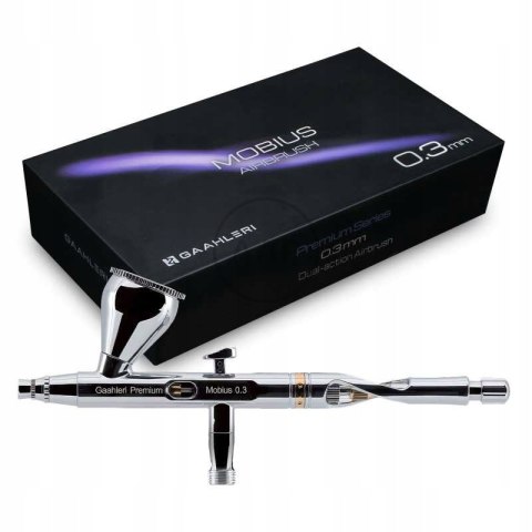 GREEN STUFF WORLD - AEROGRAF Premium Series GHPM-Mobius Airbrush 0.3mm 6377