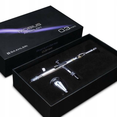 GREEN STUFF WORLD - AEROGRAF Premium Series GHPM-Mobius Airbrush 0.3mm 6377