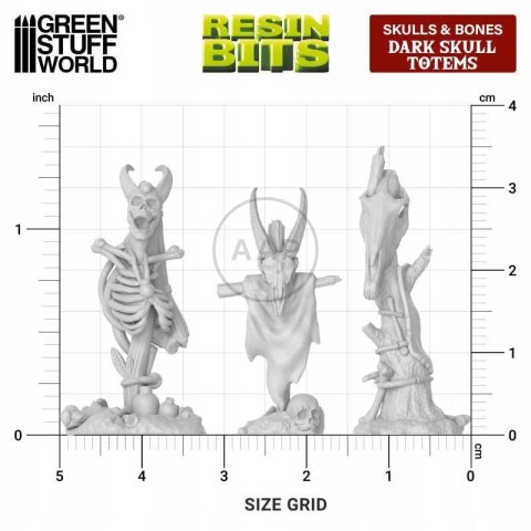 GREEN STUFF WORLD - DEMONICZNE TOTEMY 1:35 - 1:48 DRUK 3D 12734