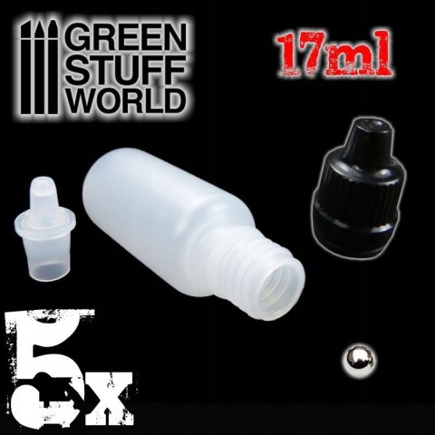 GREEN STUFF WORLD - POJEMNIKI DO MIESZANIA FARB 17 ML x 5 9274 GREEN STUFF WORLD - POJEMNIKI DO MIESZANIA FARB 17 ML x 5 9274