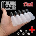 GREEN STUFF WORLD - POJEMNIKI DO MIESZANIA FARB 17 ML x 5 9274