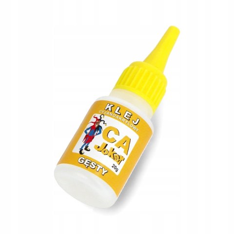 KLEJ CYJANOAKRYLOWY JOKER GĘSTY 20g KLEJ CYJANOAKRYLOWY JOKER GĘSTY 20g