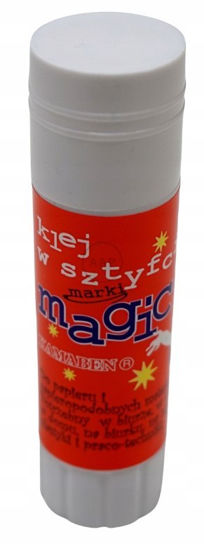 KLEJ W SZTYFCIE 10G KLEJ INTROLIGATORSKI MAGIC SZKOLNY BIUROWY